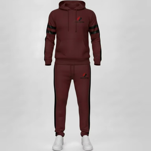 Men Casual <b>Tracksuit</b> Set Hoodie and Jogging Pants Fitness Outfit <b>Tracksuit</b> for Unisex - Product Image 1