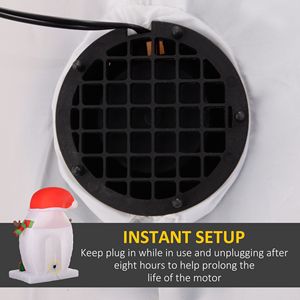 Decorazioni Natalizie Gonfiabili da Esterno in PVC/Tessuto/Oxford da 2,3 m con Luci LED per Feste in Giardino - Product Image 6
