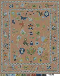 Tapis noué à la main, tapis coloré pour chambre à coucher, cuisine, chambre d'enfant et autres espaces, tapis et carpettes de qualité supérieure - Product Image 4