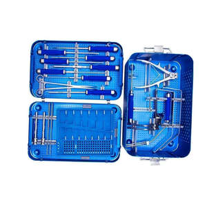 Système de fixation cervicale orthopédique antérieur avec plaques et vis, kit chirurgical de fixation de la colonne vertébrale, instruments médicaux par Dentavex - Product Image 1
