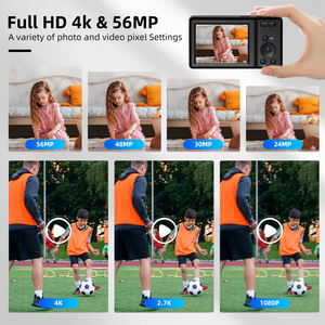 Appareil photo numérique HD 4K 56MP en gros d'usine, enregistrement photo et vidéo, caméra de vlogging compacte et portable pour étudiants, idéale pour la vie quotidienne - Product Image 3