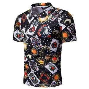 Camisa Polo de Manga Corta para Hombre, Sublimada, de Alta Calidad, con Logotipo Personalizado, Cuello Camisero, Manga Corta, OEM, Informal - Product Image 5