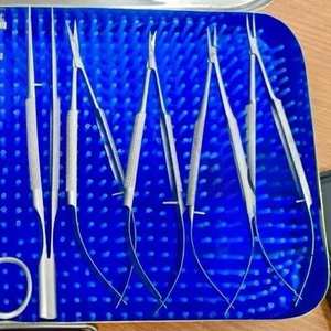 Kit de instrumentos microquirúrgicos para mano, pinza microvascular, set de suturas quirúrgicas, acero inoxidable, calidad estadounidense y europea - Product Image 6