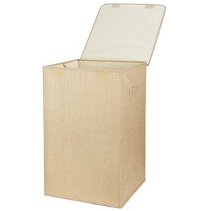 Pieghevole 1pc cesto della biancheria con maniglie del coperchio lavato vestiti organizzatore di stoccaggio - Product Image 6