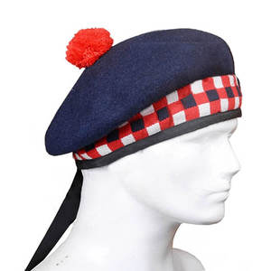 Gorro Balmoral Clásico de Lana Pura a Medida, Sombrero Escocés Tradicional, Gorra de Kilt 2026 - Product Image 2