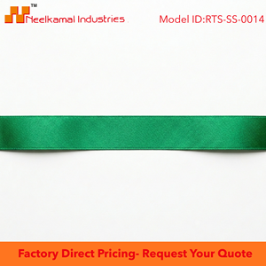 Ruban de satin vert simple face de 12 mm en gros pour bouquets, couronnes, emballages cadeaux, boîtes à gâteaux, couture, nœuds pour cheveux, décorations de fêtes - Product Image 6