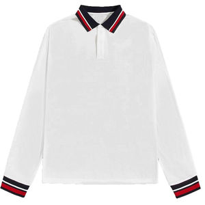 Camiseta de Manga Larga con Cuello Redondo, Personalizada con Logotipo, Impresión por Sublimación, Bordada, para Hombre, de Algodón Transpirable - Product Image 1