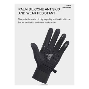 Guantes de Nieve de la Mejor Calidad con Pantalla Táctil, Tejido de Neopreno Impermeable, Impresión de Silicona, Antideslizantes, Resistentes al Viento, Gruesos para Esquí, para Hombre y Mujer - Product Image 4