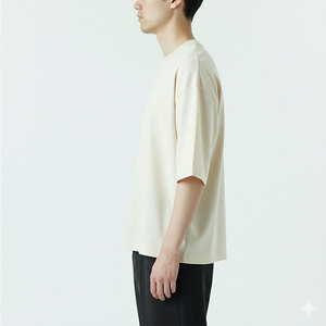 เสื้อยืดทรงบ็อกซี่ผู้ชายสีตามสั่ง ราคาขายส่ง เสื้อยืดทรงบ็อกซี่ผู้ชายคุณภาพสูง เสื้อยืดทรงบ็อกซี่ผู้ชายขายดีที่สุด - Product Image 3