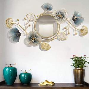 Modern Round Wall <b>Mirror</b> Elegant <b>Hanging</b> <b>Mirror</b> for Bedroom Living Room Bathroom Decoration At Best Price - Product Image 1