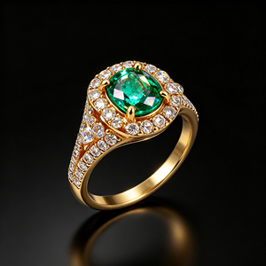 Bague de fiançailles personnalisée en or massif 10K/14K/18K avec diamant de laboratoire CVD de couleur DEF, qualité IGI VVS-VS, taille brillant classique, sertie à griffes - Product Image 5