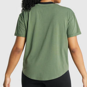 T-shirt décontracté classique pour femme, coupe ample moderne, élégant et tendance, style urbain décontracté - Product Image 6