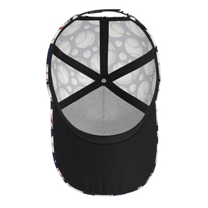 Casquette de baseball personnalisée, nouvelle arrivée, réglable, vintage, sportive, tendance Y2K, à visière plate, respirante, imperméable, 3D personnalisée - Product Image 5