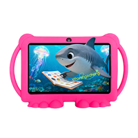 Tablette Android 7 pouces MTK Quad Core, produit électronique d'apprentissage économique, batterie 3000 mAh, résolution 1024x600, connectivité Wi-Fi