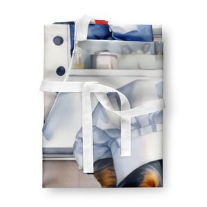 Sheltie the Chef Unisex Large Multicolor <b>Apron</b> for <b>Cooking</b> Baking Gardening or Crafts-for Adult Men and Women - Product Image 3