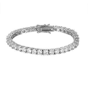 Pulsera de Tenis de Lujo con Moissanita para Mujer y Hombre, Accesorios de Plata Esterlina 925, Pulsera de Tenis Personalizada con Diamantes de Moissanita en Oro de 18k - Product Image 6