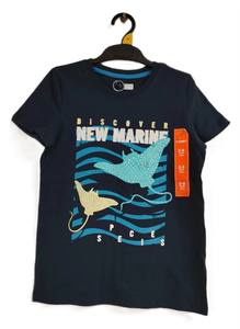 T-shirt d'été pour garçons, qualité supérieure, imprimé, tricoté, décontracté, 100% coton, col rond, manches courtes, rayé, respirant, séchage rapide, doux - Product Image 3