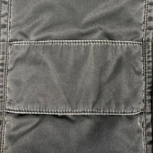 Chaqueta Bomber Larga Gris Sólida Vintage para Hombre con Cuello Mandarín, Cierre de Cremallera, Puños Acanalados, Estilo Urbano de Primavera, Reversible por Delante - Product Image 4