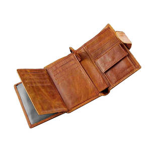 Carteras de Cuero para Hombre Más Vendidas al por Mayor, Carteras de Cuero Genuino Largas, Duraderas, de Lujo y a la Moda, de Alta Calidad - Product Image 4