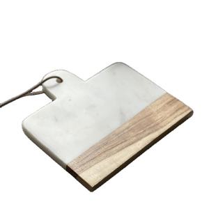 Tabla de cortar cuadrada lisa de madera de acacia de diseño único para uso en cocina de hotel y hogar a un precio asequible - Product Image 1