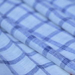 Natural Organic Eco-Friendly 100% Linen Hand Woven Fabric Breathable Quick-Dry Medium Weight Plain Garment Apparel Shirts Boys - Product Image 1