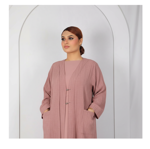 Ropa Musulmana Tradicional, Suave y Cómoda, Abaya de Alta Calidad para Mujer 2026, Venta al Por Mayor - Product Image 1