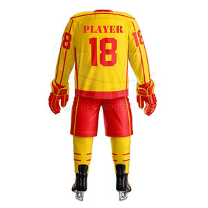 Uniforme de Hockey sobre Hielo de Alta Calidad, Uniforme de Hockey sobre Hielo Personalizado, Ropa Deportiva 100% Poliéster de Pakistán - Product Image 3
