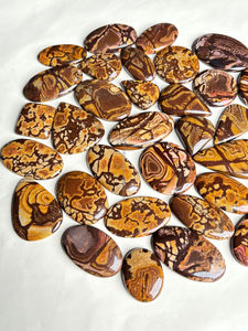 Venta al por mayor 100% Natural Outback Jasper cabujón AAA grado piedras preciosas sueltas alta calidad mezcla forma para la fabricación de joyas - Product Image 2