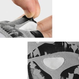 Gants de cyclisme demi-doigts personnalisés de haute qualité, respirants, antichoc, avec rembourrage en gel, pour le vélo - Product Image 3