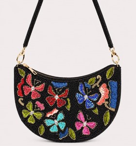 2026 New Arrival <b>Seed</b> Beaded <b>Storage</b> Bag Butterfly Pattern Shoulder Bag Premium Women's Purse Evening Wedding Fashion Handbag - Product Image 1