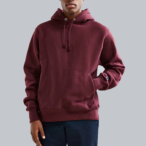Sudaderas con capucha de hip hop de forro polar de 400 g/m² con cremallera, lisas, de alta calidad, 100% algodón, teñidas, para invierno, al por mayor - Product Image 2
