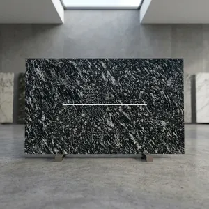 Premium Marqino Black Granite Natural <b>Stone</b> Slab High Quality Polished Surface for Flooring Countertops and Construction Project - Product Image 2