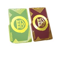 Cartes Métalliques Personnalisées Anime et Jeux, Vente en Gros, Gravées au Laser, en Acier Inoxydable, Forme Personnalisée, Cartes de Visite Métalliques Vierge pour Fans et Célébrités