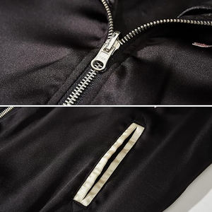 Chaquetas Urbanas a Cuadros Casuales de Otoño al por Mayor |   Ropa Exterior Transpirable y Resistente al Viento con Cremallera Frontal y Logotipo Personalizado OEM para Exportación - Product Image 2