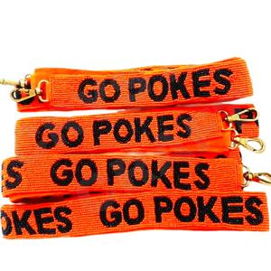 CRYSTAL CRAFT Go Pokes Sangle de sac à main perlée, couleur personnalisée, perles de rocaille, style indien, taille personnalisée, logo personnalisé accepté - Product Image 1