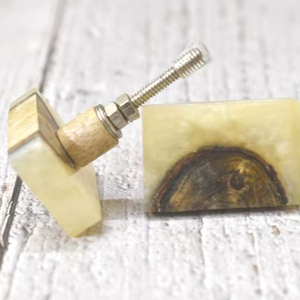 Boutons en résine faits à la main, boutons en bois et résine, boutons de meuble en résine, boutons de tiroir en résine, boutons en bois – au meilleur prix - Product Image 1