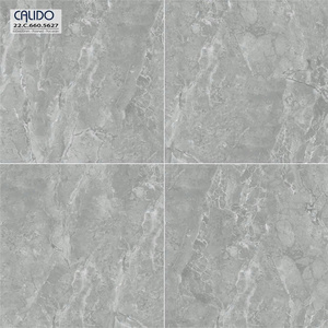 Vietnam Supplier Polished Modern Firebrick 600x600mm White Marble Porcelain Floor Wall Tiles 8MM Thick Non-Slip Antibacterial - Product Image 6