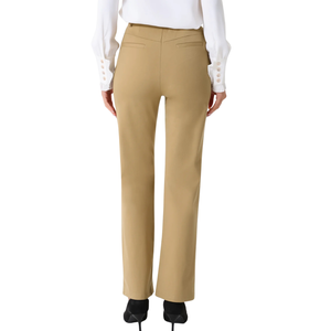 Pantalons de travail décontractés à jambe droite pour femmes, très extensibles, avec services OEM ODM en gros - Product Image 5