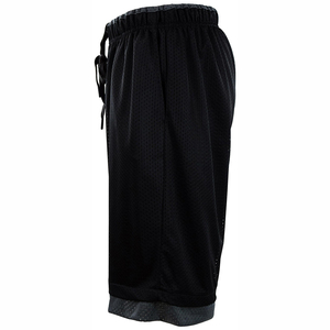 Wholesale Custom Men's High Quality 100% Polyester Mesh Casual Basketball Shorts Breathable Quick Dry Double <b>Layer</b> Plus Size - Product Image 3