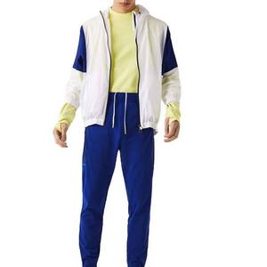 Conjunto de Chaqueta y Pantalones de Poliéster y Nailon con Cierre, Personalizado al por Mayor para Hombre, Modelo 2026, Cortavientos de Dos Piezas - Product Image 1