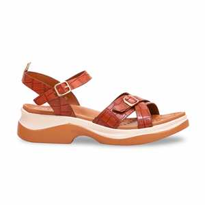 Sandalia Mostaza Tacón Formal PU0333 - Product Image 4