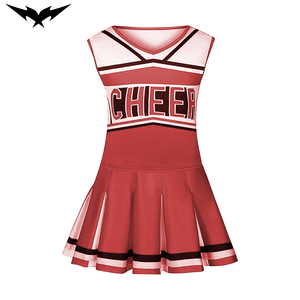 Uniforme Deportivo Bigetron para Equipos Deportivos, para Competiciones y Eventos, Uniforme de Animadoras para Escuelas, Material de Spandex/Poliéster - Product Image 3