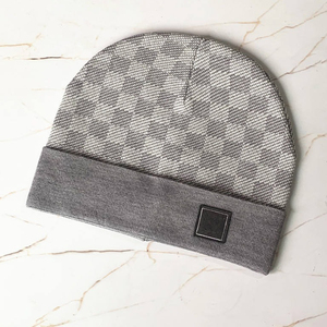 SAFETY SPECTRUM Custom Logo Jacquard Knitted Warm <b>Winter</b> Beanie <b>Hat</b> with Bow & Rivet Adjustable Wool/Cotton for <b>Men</b> - Product Image 6
