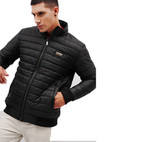 Doudoune matelassée pour homme, prix de gros, doudoune d'hiver personnalisée, manteau brillant, design araignée, doudoune unisexe