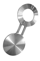 ASME B16.48 12 pouces 600 #   Entretoise à bride polie pour écran de protection, Super Duplex UNS S32750, avec trou de boulon de 34 mm