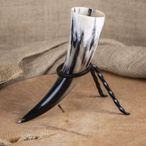 Cadre photo Viking naturel (os de buffle fait main) pour collectionneurs et passionnés d'histoire - Spécial Noël - Product Image 1