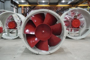 พัดลมแกนเหล็ก SS400 แบบ AC รองรับ OBM สำหรับเพิ่มแรงดันในช่องบันได 220-380V แบบมีสายไฟฟ้าขับเคลื่อนโดยตรง APL-8-7D - Product Image 3