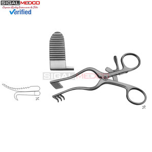 Retracteur abdominal auto-serrant PERKINS 130 mm en acier inoxydable, fournisseur en gros, marque OEM, prix de gros - Product Image 5