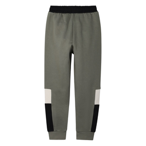 Sports Jogger Pants Eco-Friendly Quick Dry Breathable High Elastic Waist Solid Soft <b>Stretch</b> Fabric Front - Product Image 3