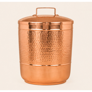 Pure Copper Water Dispenser with Leak-Proof Tap Traditional Handcrafted Hammered Design <b>Storage</b> Pot for Home & Wellness - Product Image 3